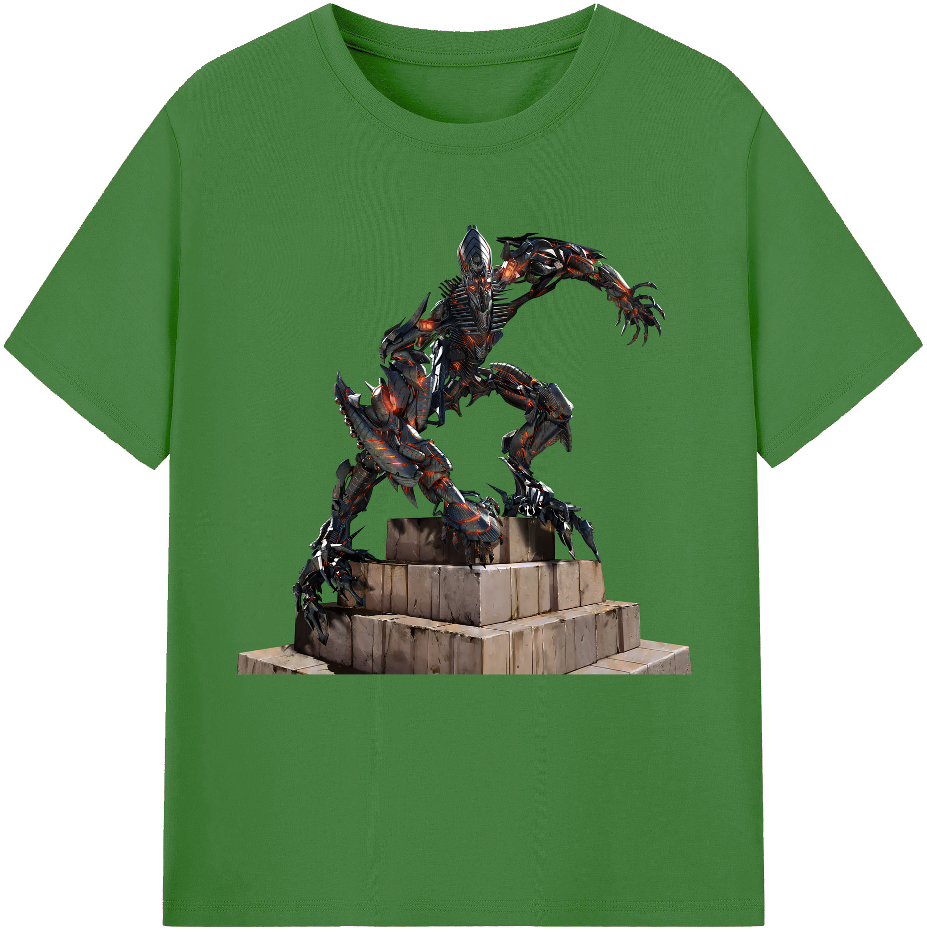 （画像用） Transformers トランスフォーマー レディースカジュアルプリントTシャツ（綿100％）